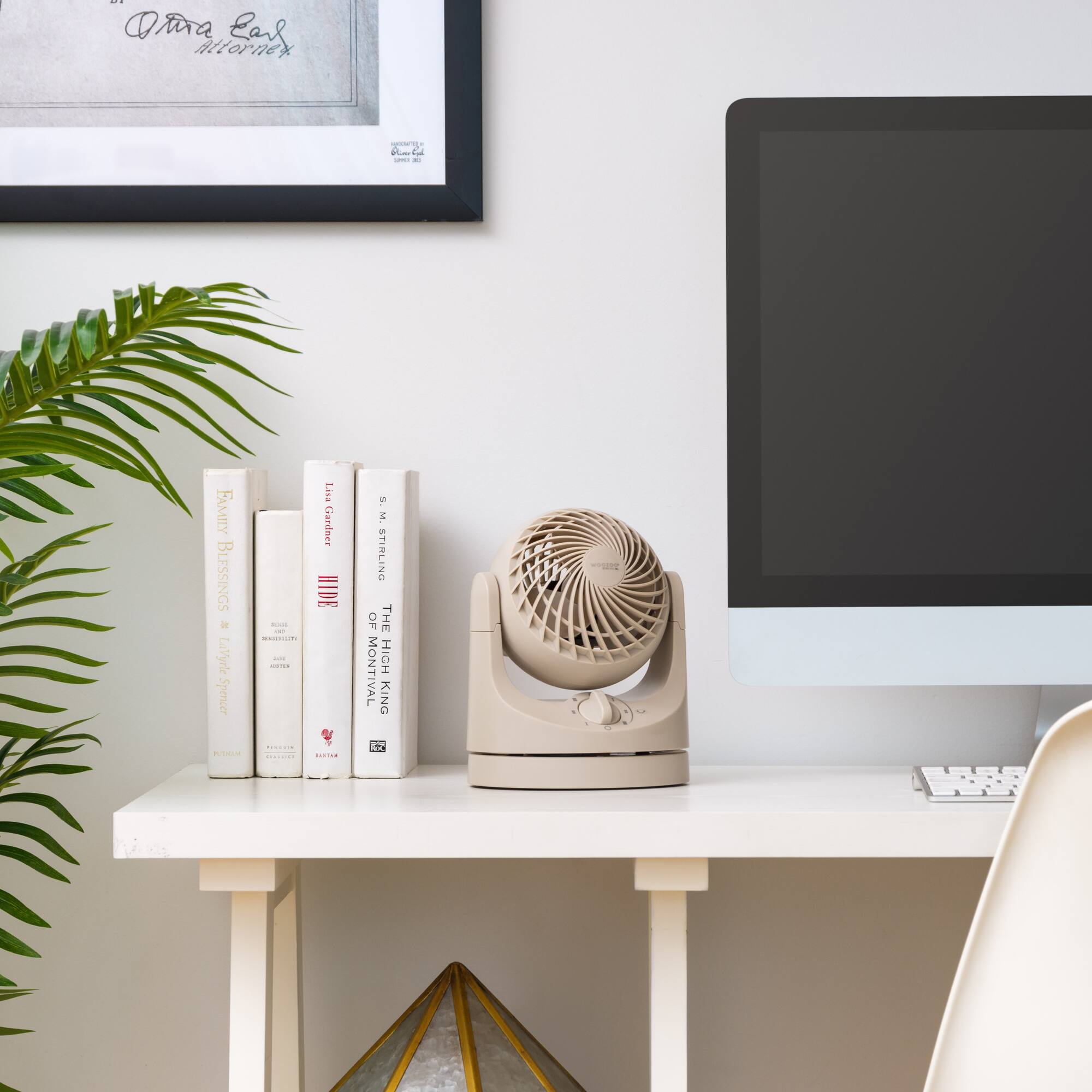 Iris® 8.25" Latte Fan